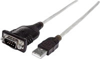 Manhattan USB 1.1, Seriell Anschlusskabel [1x USB 1.1 Stecker A - 1x D-SUB-Stecker