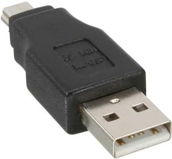 InLine USB 2.0 Adapter, Stecker A auf Mini-5pol Stecker (33441C)