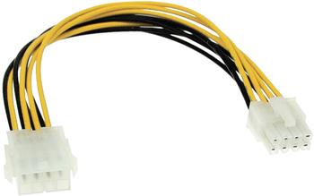 InLine Strom Verl&auml;ngerung intern, Netzteil -> Mainboard 8pol. St/Bu, 20cm (26631)