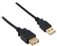 EFB K5248SW.0,5V2, EFB K5248SW.0,5V2 USB2.0 Verl&auml;ngerungskabel A-A,St-Bu 0,5m