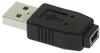 InLine USB 2.0 Adapter, Stecker A auf Mini-5pol Buchse (33500A)