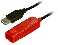 Usb-kabel Usb 2.0 Usb-a Stecker, Usb-a Buchse 8.00 M Schwarz 42780 - Lindy