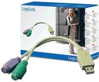 Logilink Usb 1.1 Anschlusskabel [1x Usb 1.1 Stecker A - 2x Ps/2-buchse] 15.00...