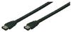 LogiLink e-SATA Kabel extern mit Sicherungslasche 1m schwarz
