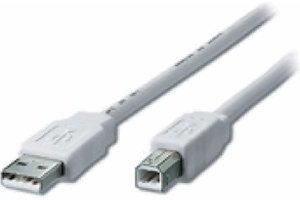Equip USB 2.0 Kabel A/B 3.0m (128651)