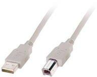 LogiLink USB 2.0 Kabel A/B 5.0m (CU0009)