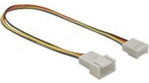 DeLock Kabel Lüfteranschluss 4pin Stecker-Buchse 0,20m (82429)