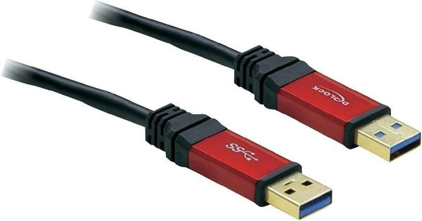DeLock Kabel USB 3.0-A Stecker / Stecker 5 m Premium (82747)
