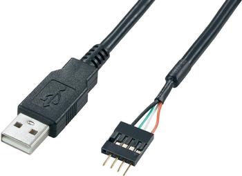 Akasa USB 2.0 Adapter 0,4m (EXUSBIE-40)