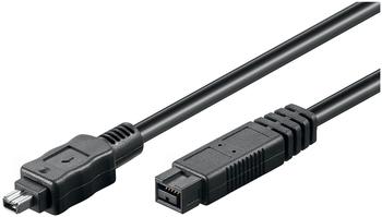 Wentronic FireWire+ Kabel 9 pol. Stecker > 4 pol. Stecker (68183)