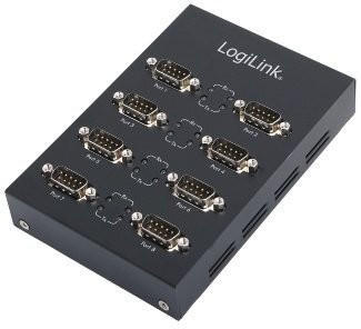 LogiLink USB 2.0 zu Seriell Adapter 8 Port (AU0033)