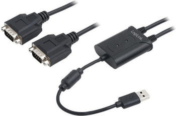 LogiLink USB 2.0 zu Seriell Adapter 2 Port
