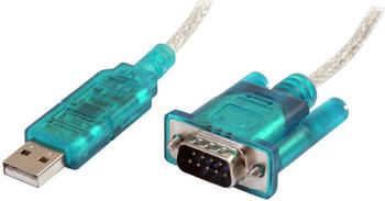 StarTech USB 2.0 auf Seriell Adapter Kabel - USB zu RS232 / DB9 Konverter 0,9m
