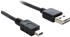 DeLock Kabel EASY-USB 2.0-A Stecker > USB 2.0 mini Stecker 1m (83362)