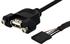 StarTech 30cm USB 2.0 Blendenmontage Kabel (USBPNLAFHD1)