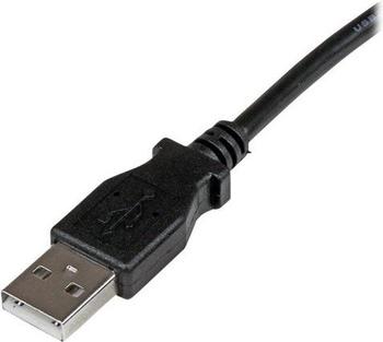 StarTech 1m USB 2.0 A auf B Kabel links gewinkelt - St/St (USBAB1ML)