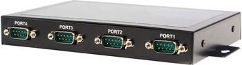 StarTech USB 2.0 auf 4x Seriell Adapter - USB zu RS232 / DB9 Konverter