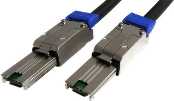 StarTech 1m externes Mini SAS Kabel SFF-8088 auf SFF 8088 Stecker/Stecker (ISAS88881)