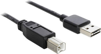 DeLock Kabel EASY-USB 2.0-A Stecker > USB 2.0-B Stecker 1m (83358)