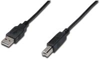 Digitus USB-A &ndash; USB-B Anschlusskabel, 3m