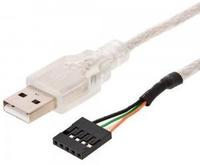 DeLOCK Cable USB 2.0-A male to pin header USB Kabel Silber