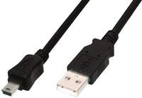 Digitus USB-A &ndash; Mini-B Anschlusskabel, 1m