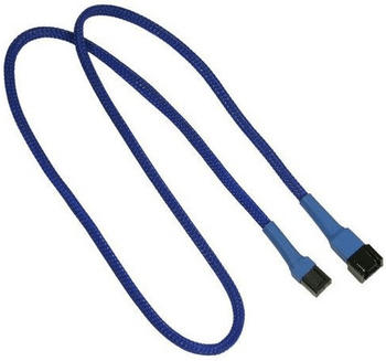 Nanoxia 3-Pin Molex Verlängerung - 60 cm - blau