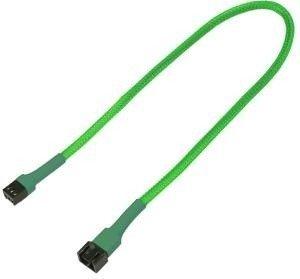 Nanoxia 3-Pin Molex Verlängerung - 60 cm - neon-grün