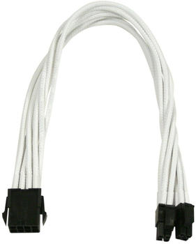 Nanoxia 8-Pin EPS Verlängerung - 30 cm - weiß