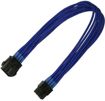 Nanoxia 8-Pin PCI-E Verlängerung - 30 cm - blau