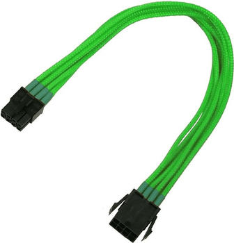 Nanoxia 8-Pin PCI-E Verlängerung - 30 cm - neon-grün