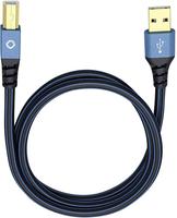 Oehlbach - Usb-kabel Usb 2.0 Usb-a Stecker, Usb-b Stecker 10.00 M Blau...
