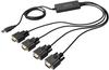 DIGITUS DA-70159, DIGITUS USB 2.0 zu 4xRS232 Kabel