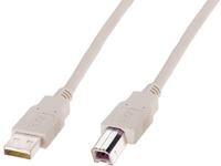 Digitus USB-A &ndash; USB-B Anschlusskabel, 1,8m