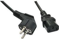 LINDY Strom Anschlusskabel [1x Schutzkontakt-Stecker - 1x Kaltger&auml;te-Buchse C13]