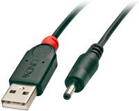 Lindy 70266 Stromkabel Schwarz 1,5 m USB A