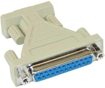 InLine AT-Adapter, 25pol Sub D Bu an 9pol Sub D St (31249)