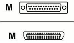 Brother CA-50-25 High-Speed Centronics Parallel nach IEEE 1284 1,8m