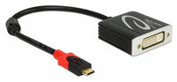 DeLock USB Type-C zu DVI 0,2m (61213)