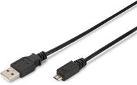 Digitus USB-A &ndash; Micro-B Anschlusskabel, 1,8m