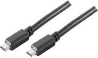 Hoco Cable X109 Energy 60W silicone charging data cable C to C(L=2M) Black (2...