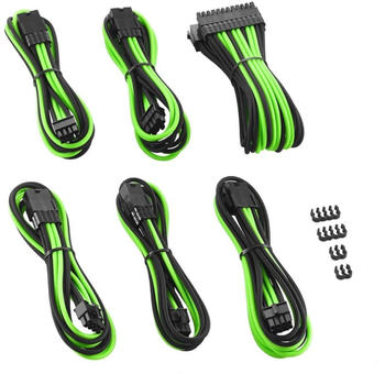 CableMod PRO ModMesh Cable Extension Kit - schwarz/hellgrün