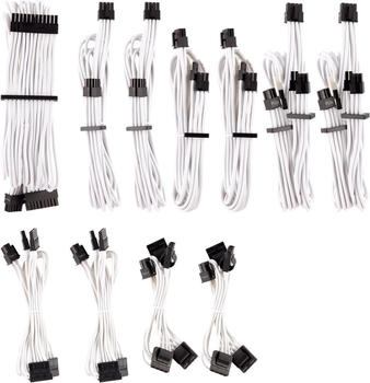 Corsair Premium PSU Cables Pro-Kit Typ 4 Gen 4 mit Einzelummantelung - weiss