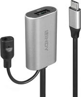 Lindy 43270 USB Kabel USB 3.2 Gen 1 (3.1 Gen 1) 5 m USB C USB A Silber