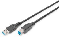 Digitus USB-A &ndash; USB-B Anschlusskabel, 1,8m