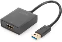 Digitus Da70841 Usb 3.0 Zu Hdmi Adapter Schwarz