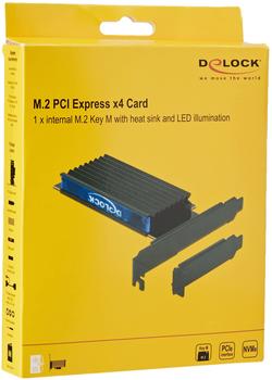DeLock PCIe > NVMe M.2 Konverter (89013)
