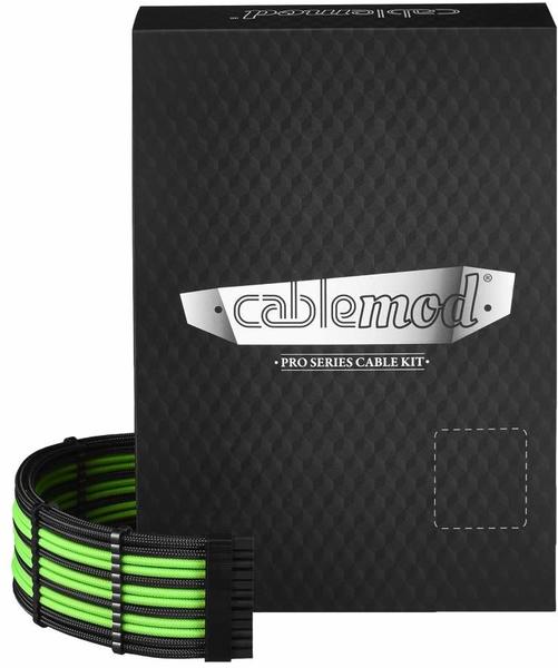 CableMod RT-Series PRO ModMesh Cable Kit ASUS/Seasonic - schwarz/hellgrün