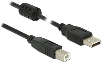 DeLock USB 2.0 Typ-A Stecker > USB 2.0 Typ-B Stecker 5,0 m schwarz (84899)