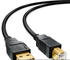 deleyCON aktives USB 2.0 Kabel Druckerkabel Scanner Kabel mit Signalverstärker (MK3842)